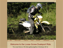 Tablet Screenshot of loosescrew.dualsportbc.com